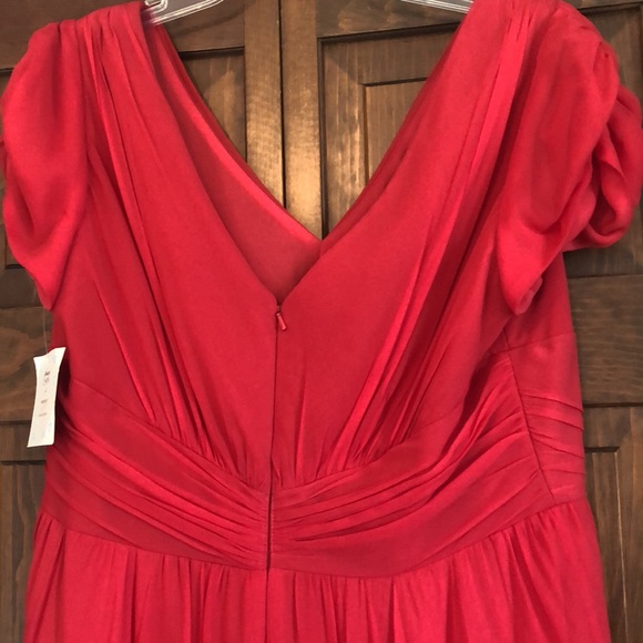 Suzy Chin, size 14, tomato-red color - Picture 2 of 4